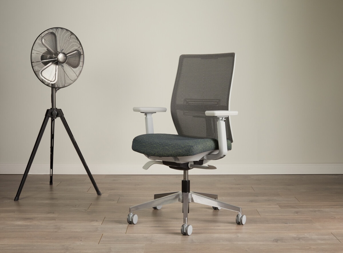 AIS Devens Task Chair — ergonomic mesh-back office chair